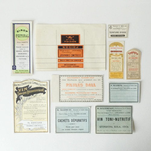 Vintage french pharmacy - french,