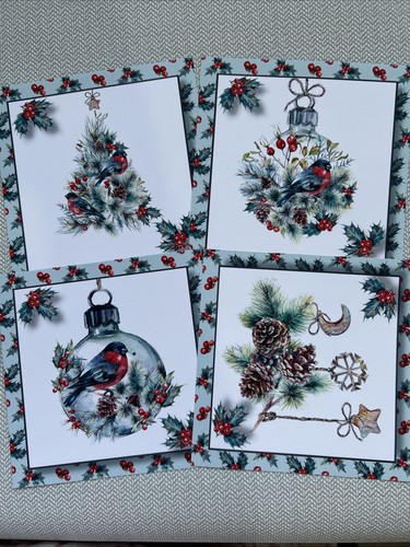 Watercolour christmas - x,