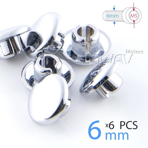 Motorcycle round bolt cap