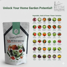55 Vegetable Seeds Herb Fruit