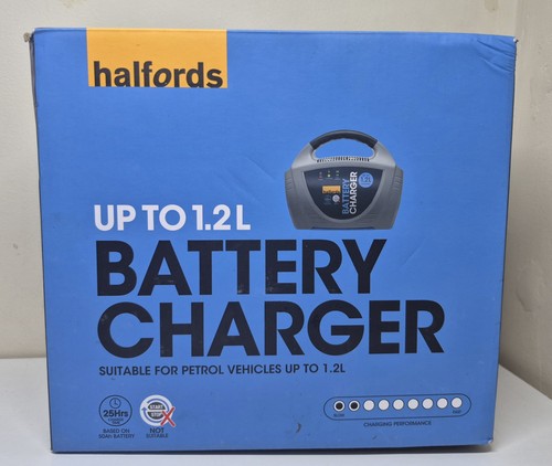 Halfords car battery charger - car,