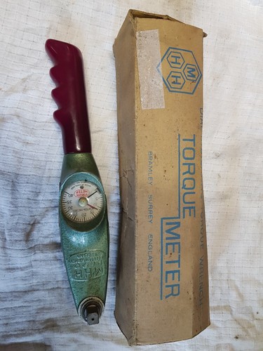 Vintage torque meter wrench - torque,