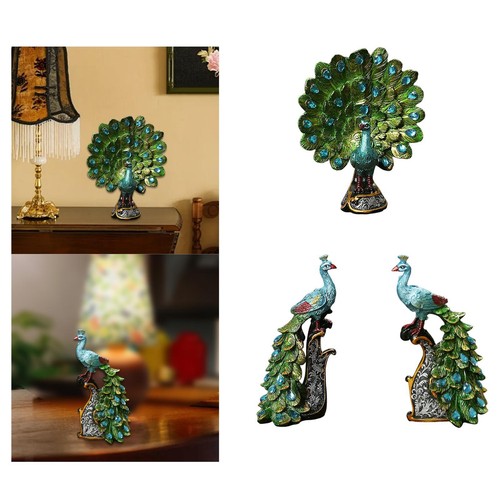Peacock statue desktop - peacock,