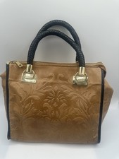Borse In Pelle Embossed Brown