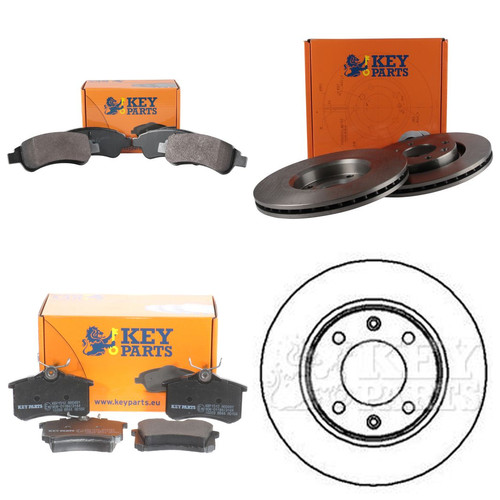 Key parts front rear - &,