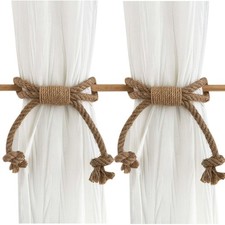 Curtain Tiebacks Rustic