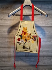 Harrods Teddy Bear Apron  PVC Coated Cotton 