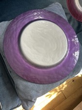Portmeirion DUSK Glass Charger Plate