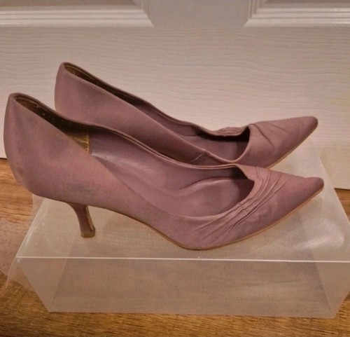 Purple kitten heel - , shoes