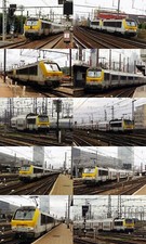 10 x 6" X 4" Photos SNCB Class 13 [Set5]