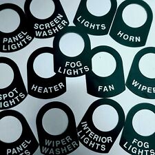 Classic Car, Racing Car Kit Car,  Land Rover, 4x4, Speed Boat Lucas Switch Tag 