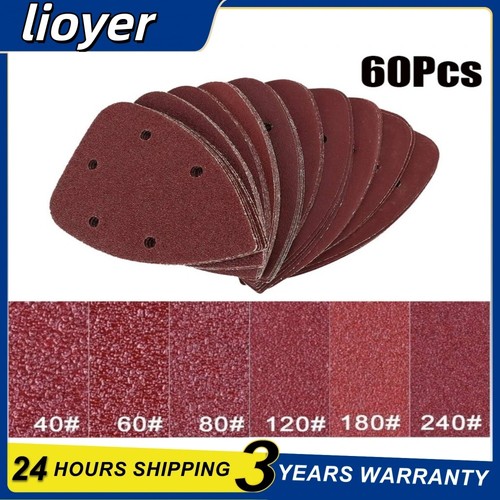 60pcs 90mm sanding sheets - 60pcs,