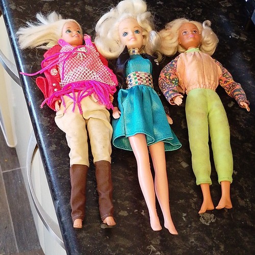 3pc fashion doll - doll, lot