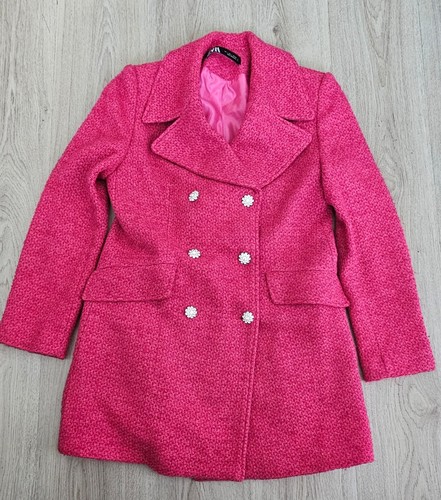 Zara pink boucle textured - zara,