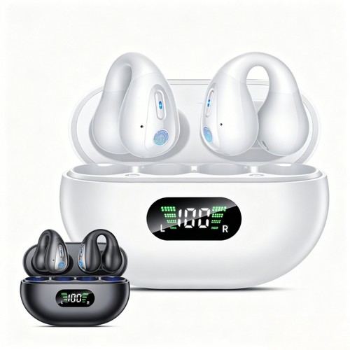 Wireless clip earbuds - clip, on
