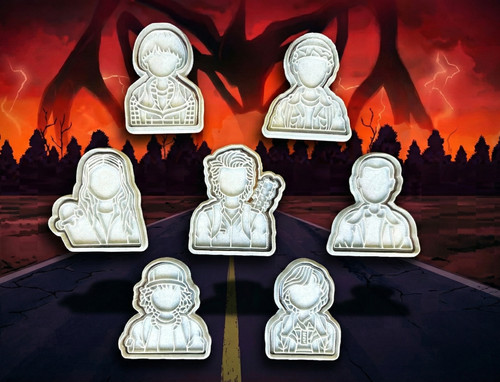 Stranger things cookie - stranger, cutters