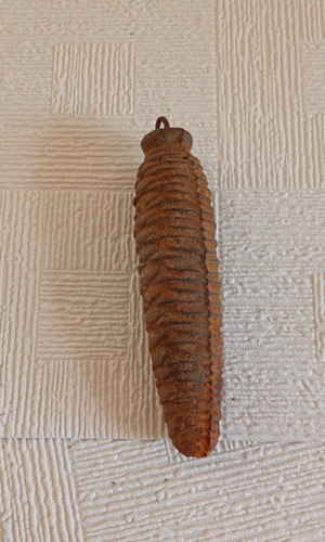 Vintage cuckoo clock weight - vintage,