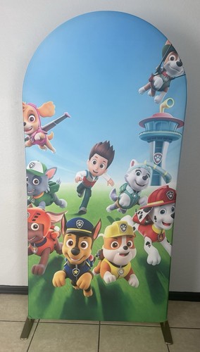 Paw patrol birthday arch - paw,
