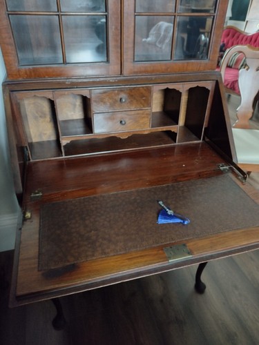 Antique mahogany library - antique,