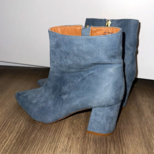 River island piano blue suede - blue,
