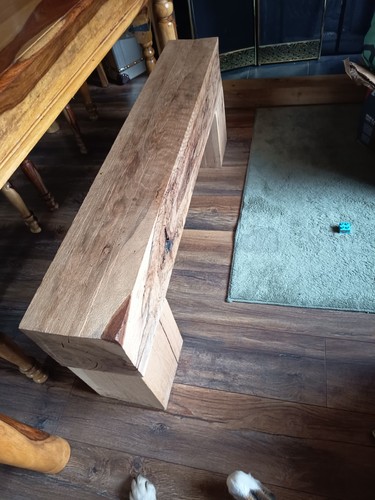 Oak bench seat - bench,