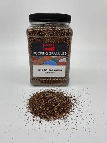 Resawn roof granules - roof,