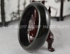 Natural black hetian - hetian, nephrite