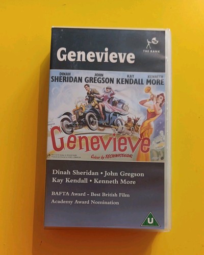 Genevieve vhs classic car - vhs,