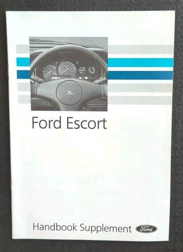 Ford escort mk5 owners - escort,