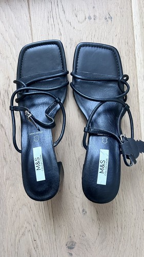 Leather strappy sandals - leather,