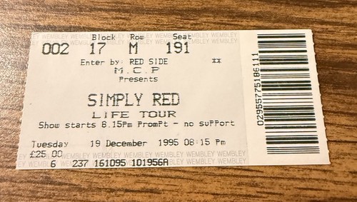 Simply red rare - red, ticket
