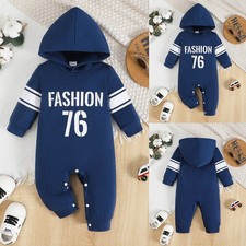 Newborn Baby Boy Hooded