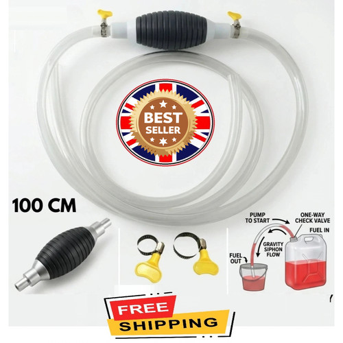 Hand siphon pump petrol diesel - siphon,