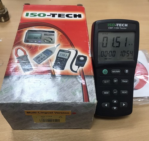 Iso tech emf 1394 - emf-1394, tester