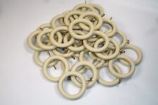 Wooden 28mm Pole Curtain Rings