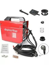 Display4top MIG 130 Welder Flux Core Wire Automatic Feed Welding Mach 220V