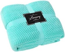 Popcorn Fleece Blanket Throw