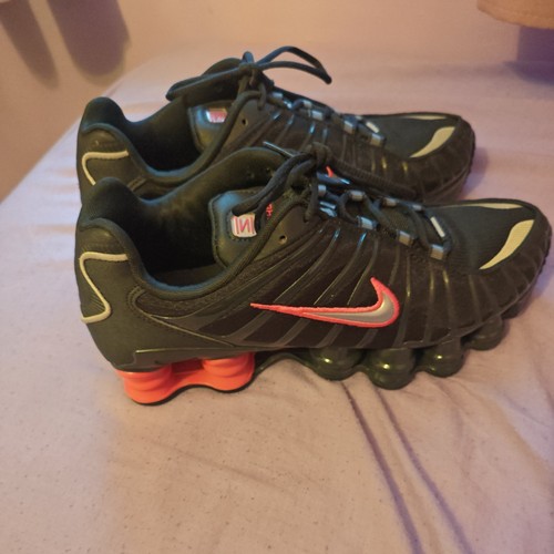 Uk5 nike shox tl - nike, anthracite