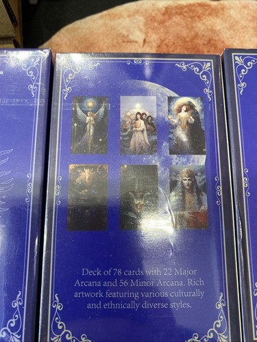 Tarot cards deck with - tarot, guide