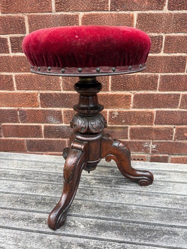 Antique adjustable piano - antique,