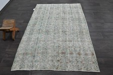 Oushak Turkish Vintage Rug 4x7