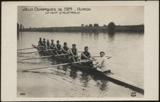 A.N. Paris - 'Australian Men's Eights Olympic Rowing Crew' (1924) - Postcard