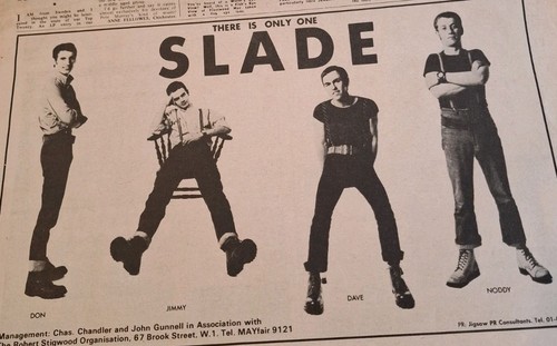 Slade advert vintage - slade, :vintage