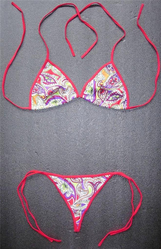 Sexy paisley string bikini - sexy,