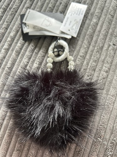 River island black fluffy - river,