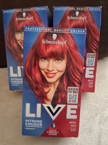 Schwarzkopf live intense - 3x,