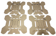 4x Disposable Fold Up Army