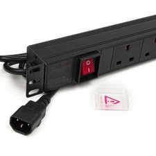 PDU UK Sockets with C14 IEC