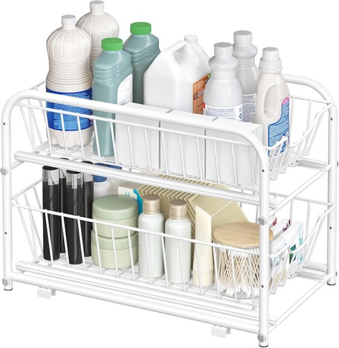 Tier under sink storage - 2-tier,
