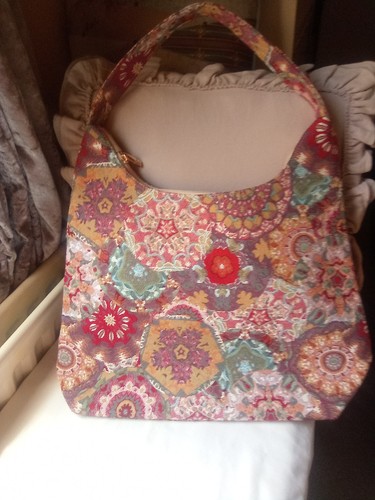 Tapestry hobo bag - hobo,
